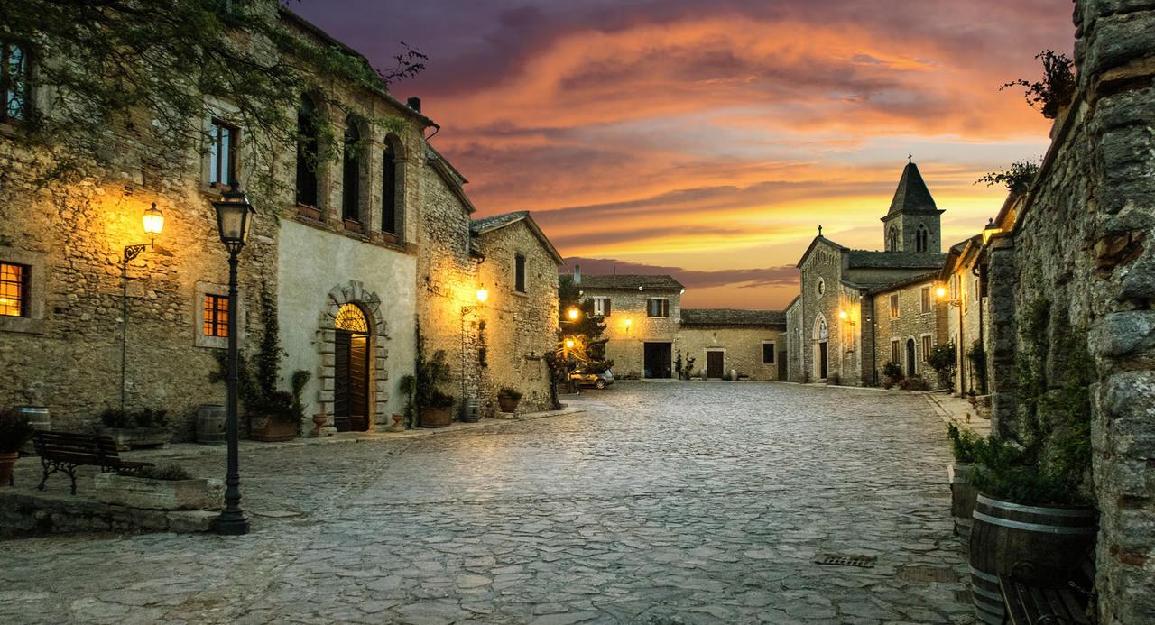 奥维多Castello Di Titignano别墅 外观 照片