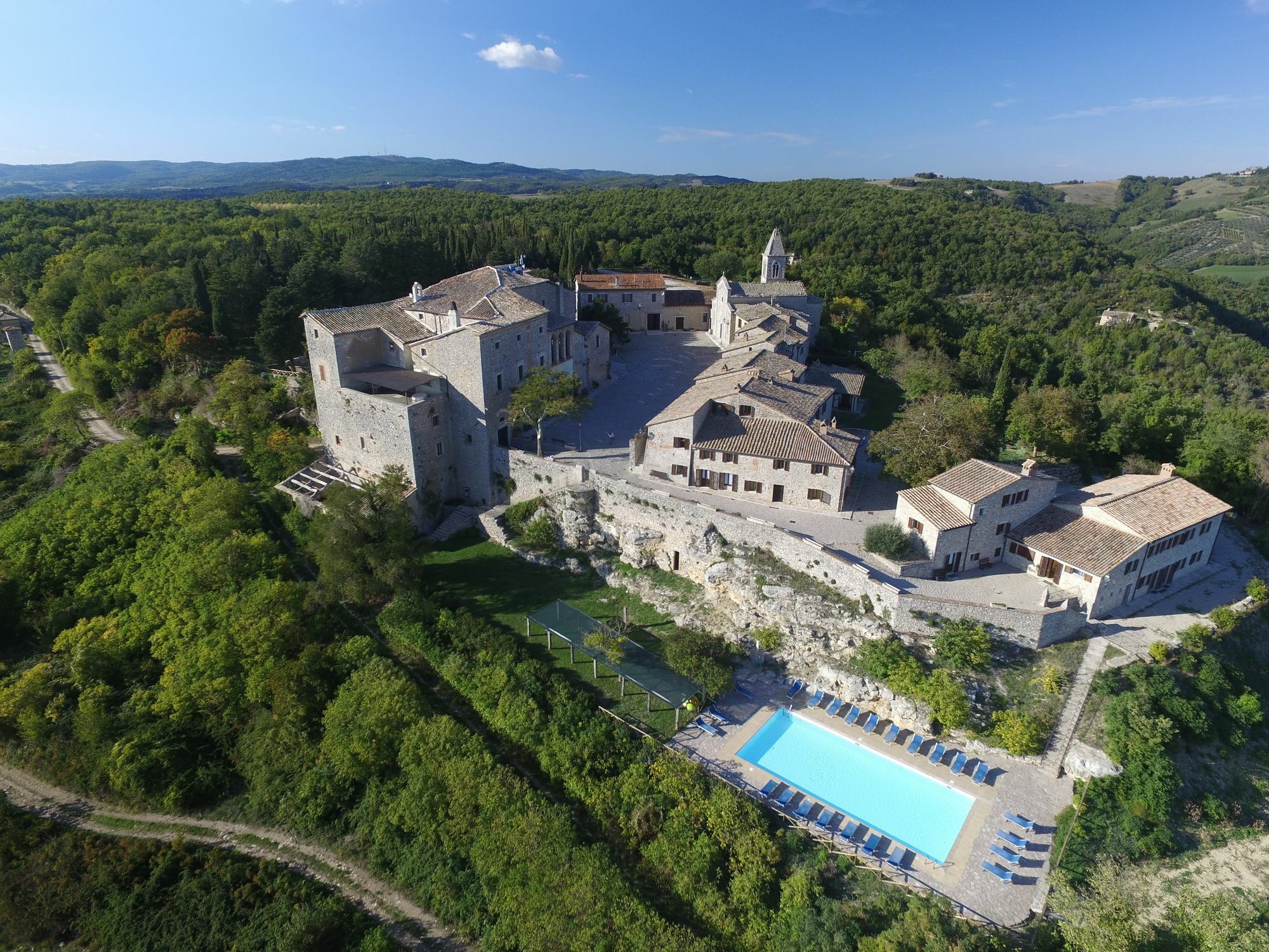 奥维多Castello Di Titignano别墅 外观 照片